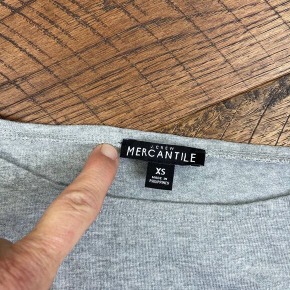 J.CREW mercantile boatneck long sleeve - Picture 3 of 6